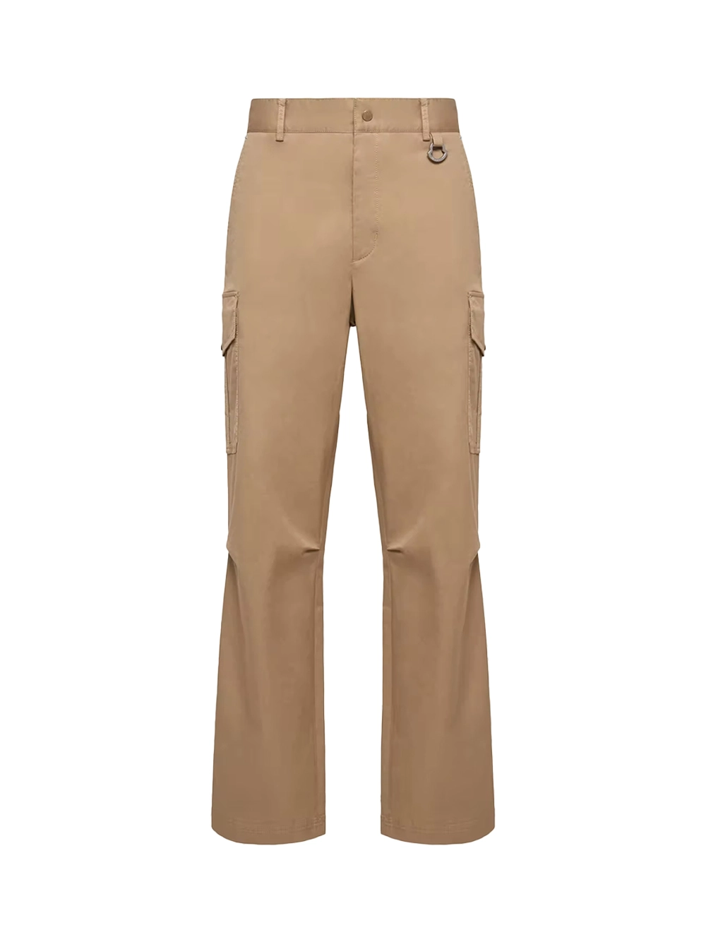 Cargo Cotton Blend Gabardine Trousers