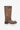 Acne Studios Denim Boots Rust Brown