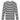 Comme Des Garçons Play Striped Red Heart T-Shirt Black
