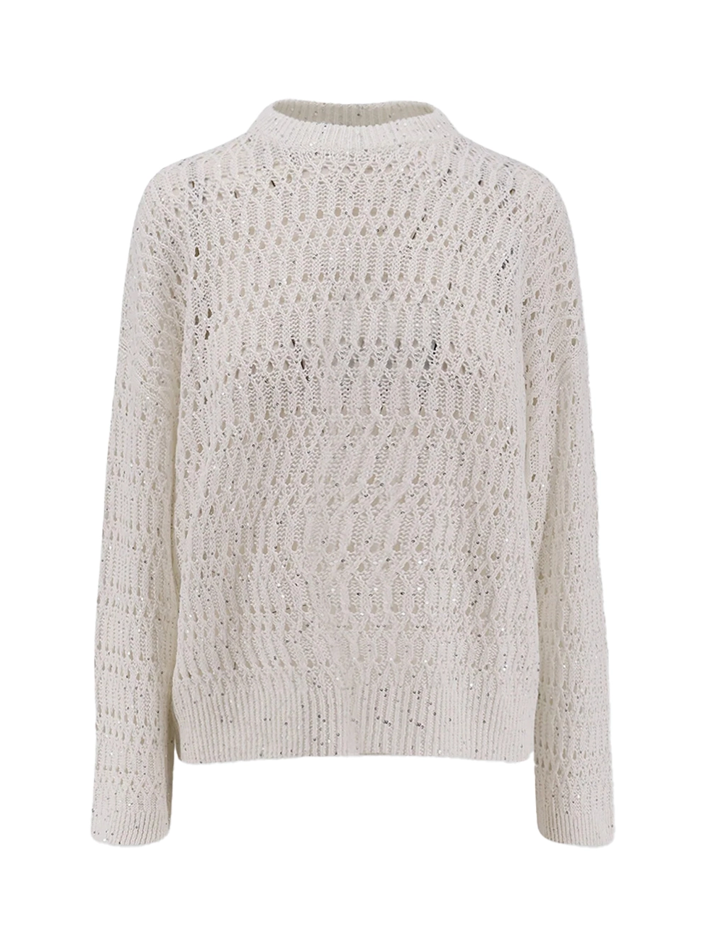 Open Knit Sweater L