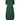 Issey Miyake Pleats Please V Dress Dark Green