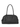 Front view of The Row E/W India black leather bag