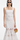 Self-Portrait Linen Lace Dress White
