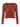 Issey Miyake brown cropped cardigan with a fine pleated texture