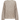 Beige chunky-knit crew-neck jumper, flat back view on a white background — MEA345600 at MINOX boutique, Oxford