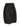 Side view of Studio Nicholson black midi skirt