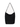 The Row Alma Shoulder Raffia Bag Black