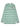 Comme Des Garçons Play Striped Red Heart T-Shirt Green