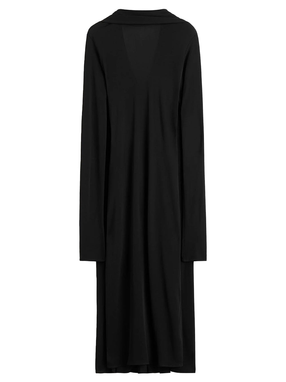 Toteme Cocoon Cape Dress Black