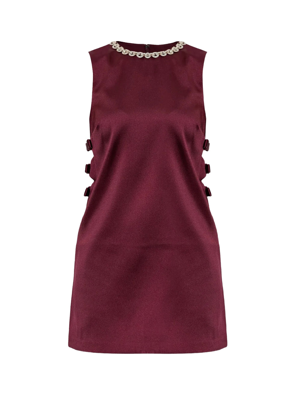 Satin Mini Dress