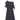 MM6 Maison Margiela Folded Jacquard Slip Dress Anthracite