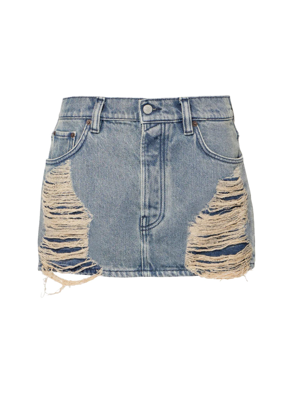 Macaria Denim Mini Skirt