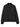 Burberry men's black quilted nylon jacket with a stand collar, press-stud fastening and Knight leather patch