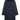 Front view of The Row Etoli navy single-breasted coat