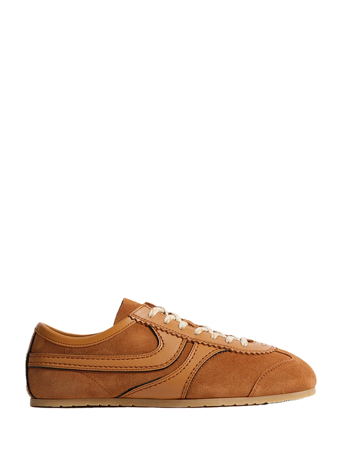 Suede Sneaker Tan