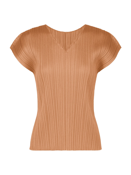 トップス PLEATS PLEASE MONTHLY JUNE PINK BEIGE 3 Issey Miyake Pleats Please Monthly Colors June Top Pink Beige