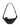 Lemaire Small Coated croissant bag Black