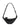 Lemaire Small Coated Croissant Bag Black