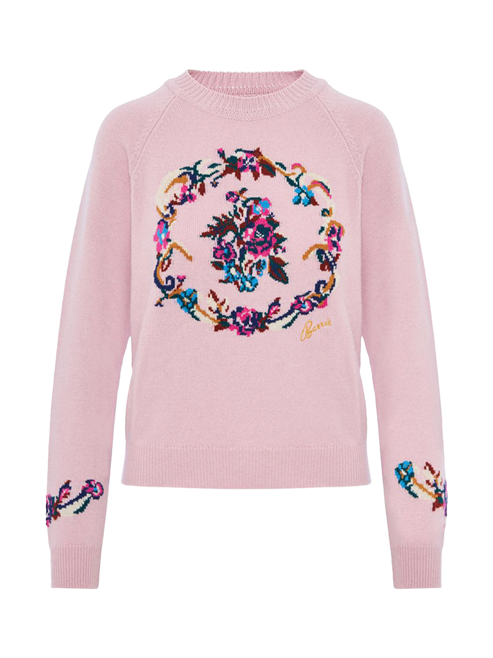 Bouquet Print Sweater