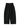 Front view of Studio Nicholson black belted wide-leg trousers