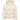 Moncler ivory hooded padded jacket shown from front