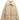 Sand Barbour quilted down jacket with a fleece collar, flat front — LQU1941-BE31 at MINOX boutique, Oxford