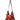 Orange coral-print shoulder bag with tartan trim, front view — 2620115154184-352 at MINOX boutique, Oxford