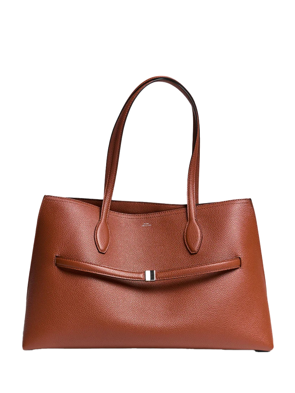 Leather Lounge Tote Sienna