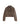 Weekend Maxmara Saletta Leather Jacket Dark Brown