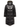 Black Moncler long puffer coat, flat front product shot — L20931A00168597Z8-999 at MINOX boutique, Oxford