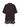 Acne Studios dark brown layered T-shirt dress with a checked skirt