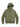 Front view of Canada Goose olive green diamond-quilted hooded jacket