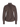 Front view of the Brunello Cucinelli dark brown long-sleeved shirt