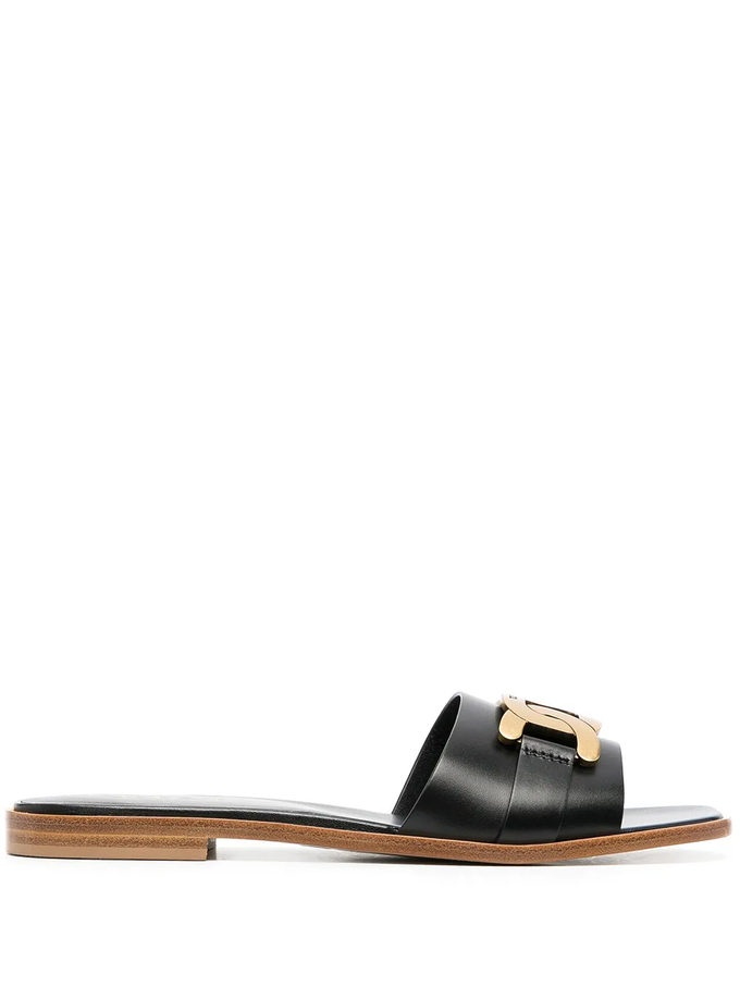 Fascia Catena Sandal Black