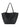 The Row park tote three stitch bag black/ ecru