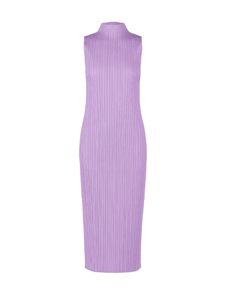 Issey Miyake Pleats Please Dress L Purple