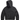 Front view of Canada Goose black hooded sweatshirt