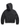 Front view of Canada Goose black hooded sweatshirt