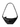Lemaire Medium Coated Croissant Bag Black