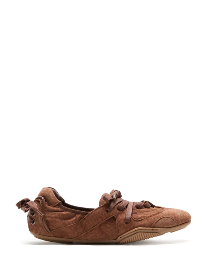 lace-up shoes Brown