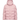 Pink Moncler hooded down jacket, flat front product shot — L20931A0016254A81-51A at MINOX boutique, Oxford