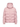 Pink Moncler hooded down jacket, flat front product shot — L20931A0016254A81-51A at MINOX boutique, Oxford