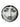 Fornasetti Round Ashtray Black