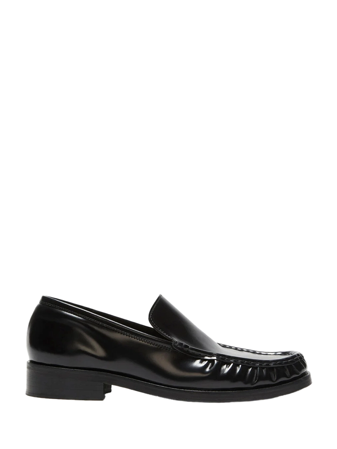 Leather Loafers Black