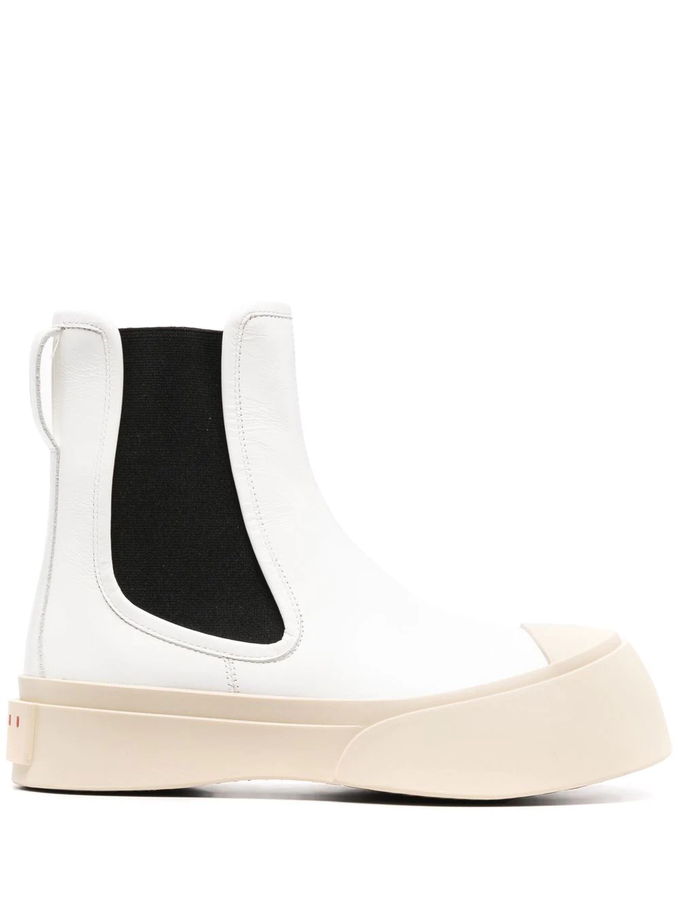 Pablo Chelsea Boots in White