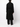Lemaire wrap coat Black-back side with men model