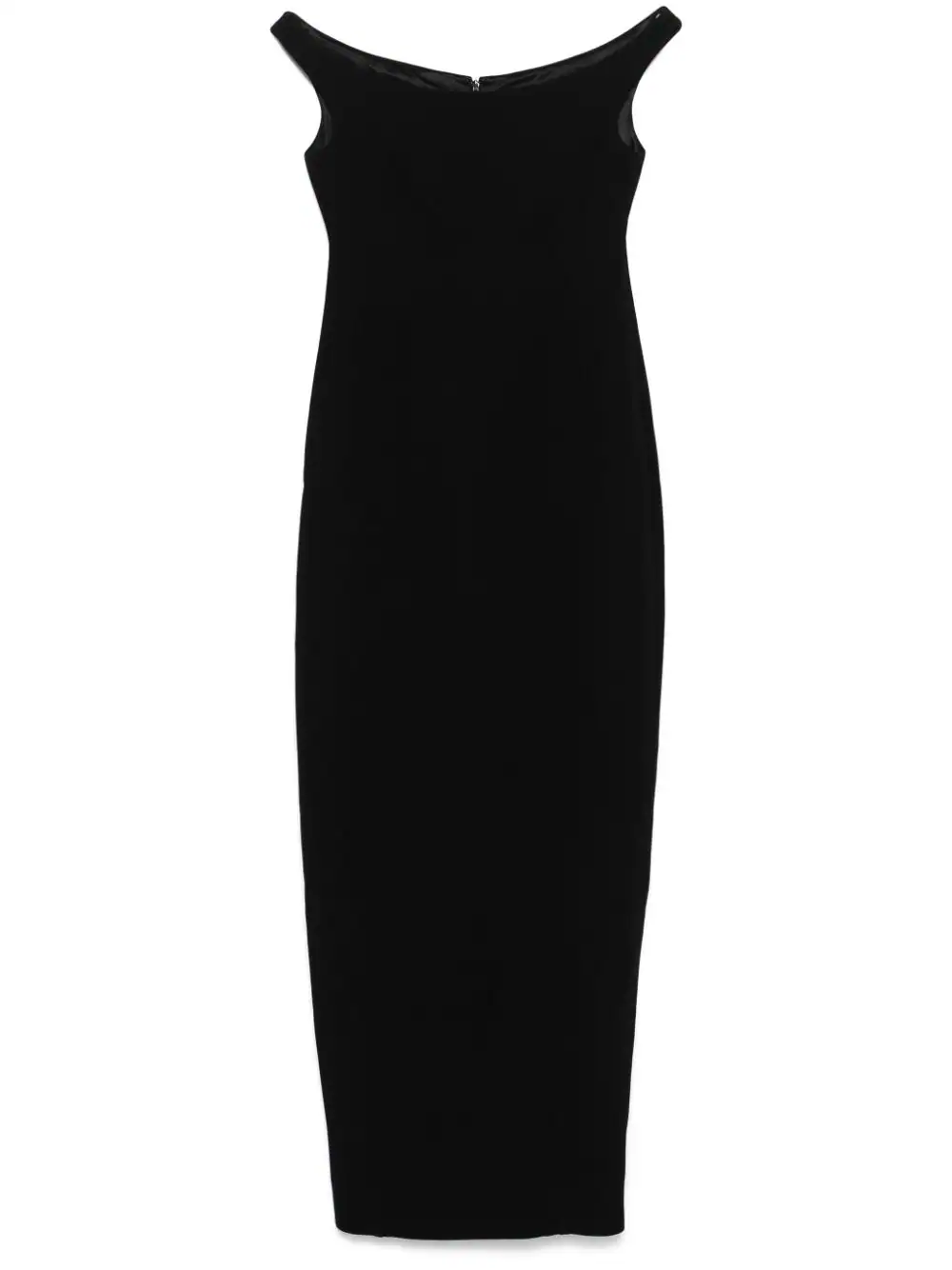 Curved Off Shoulder Dress