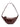 Lemaire medium croissant coated bag Choc Fondant