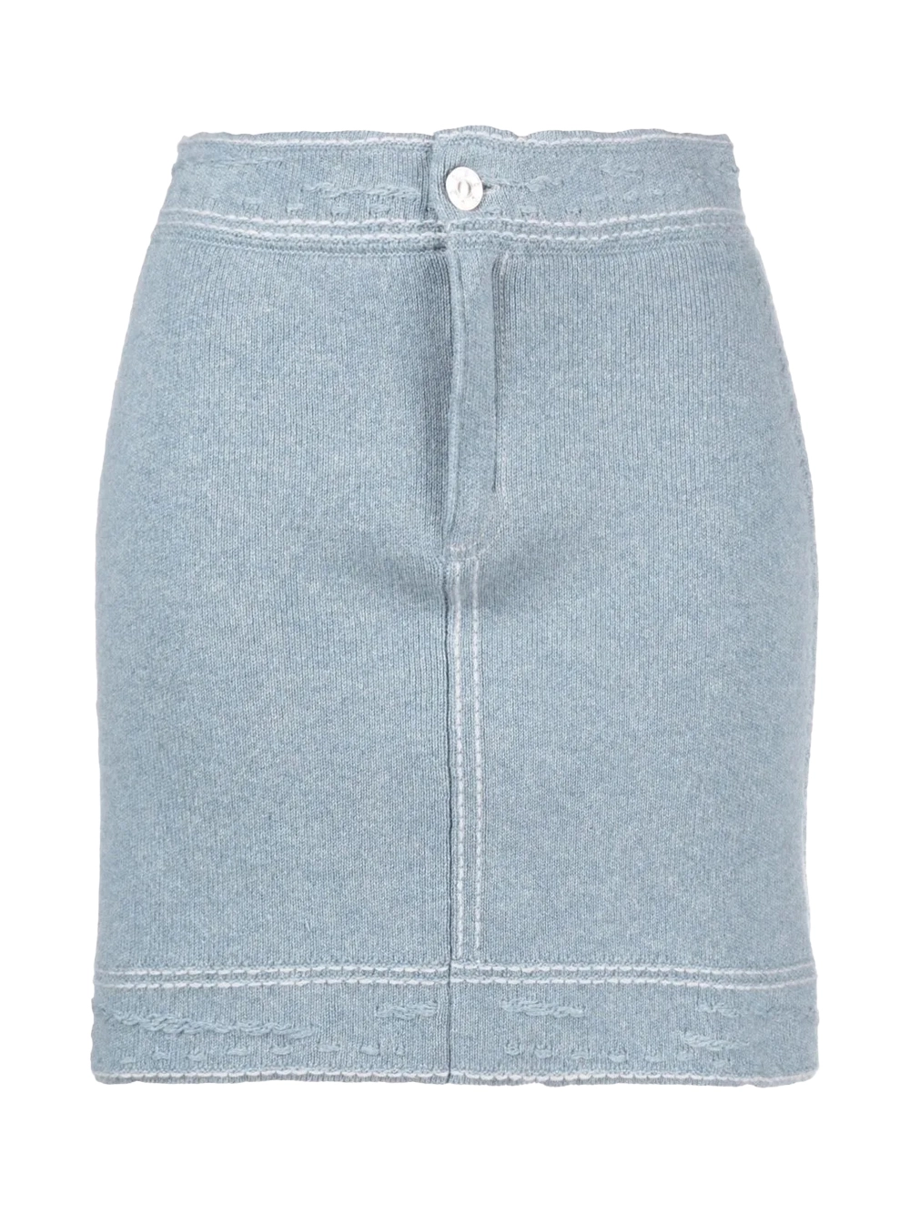 Denim Mini Skirt Light Denim