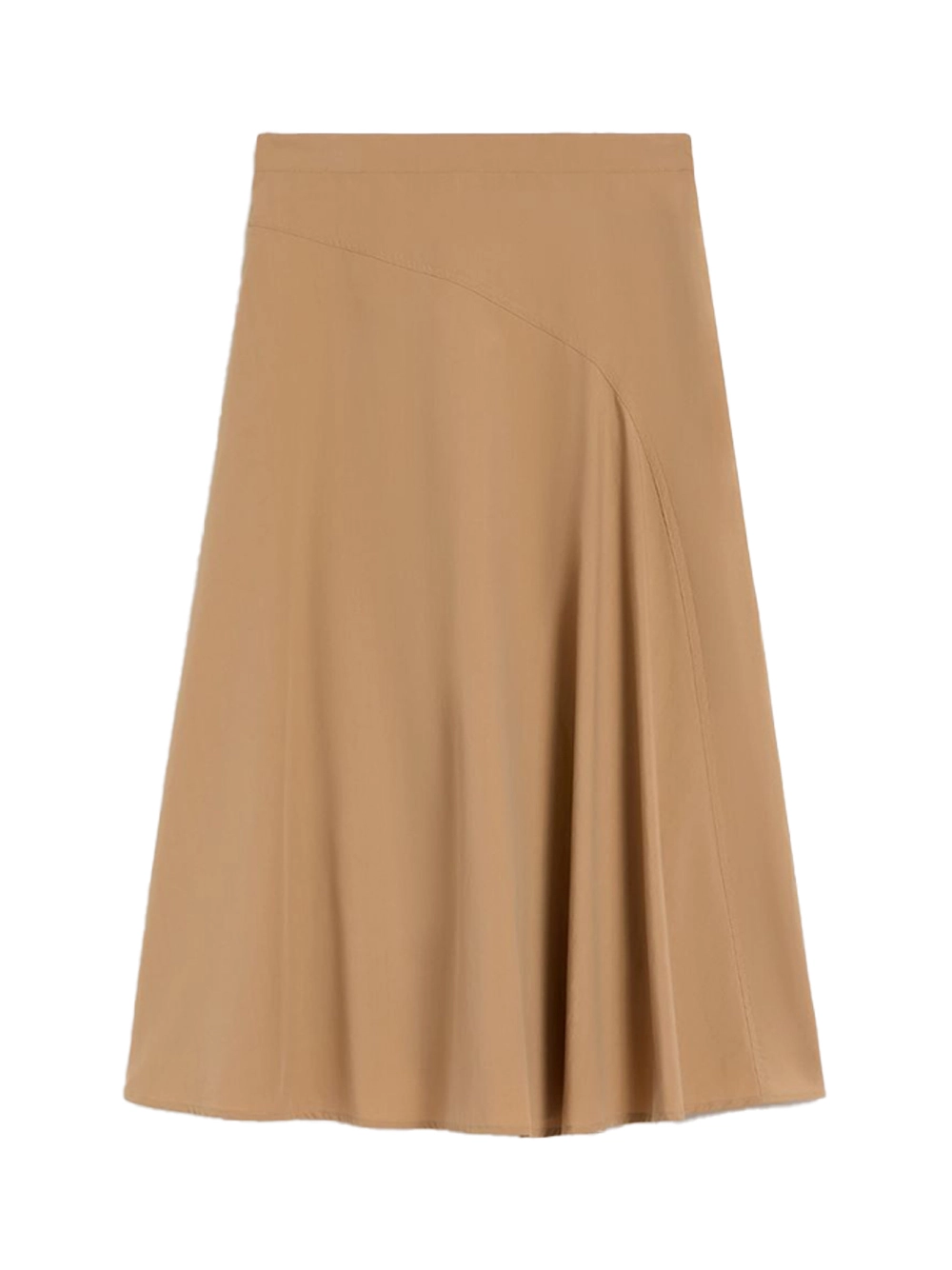 Cotton Poplin Skirt Tobacco